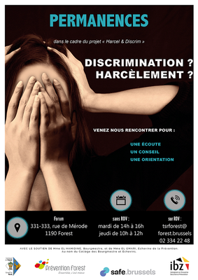 EDR affiches permanences harcèlement FR