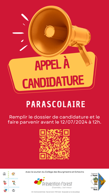 Appel à candidature FR