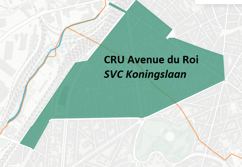 CRU Avenue du Roi périmètre
