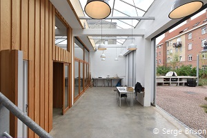 Vue intérieure du site de l'Imprimerie