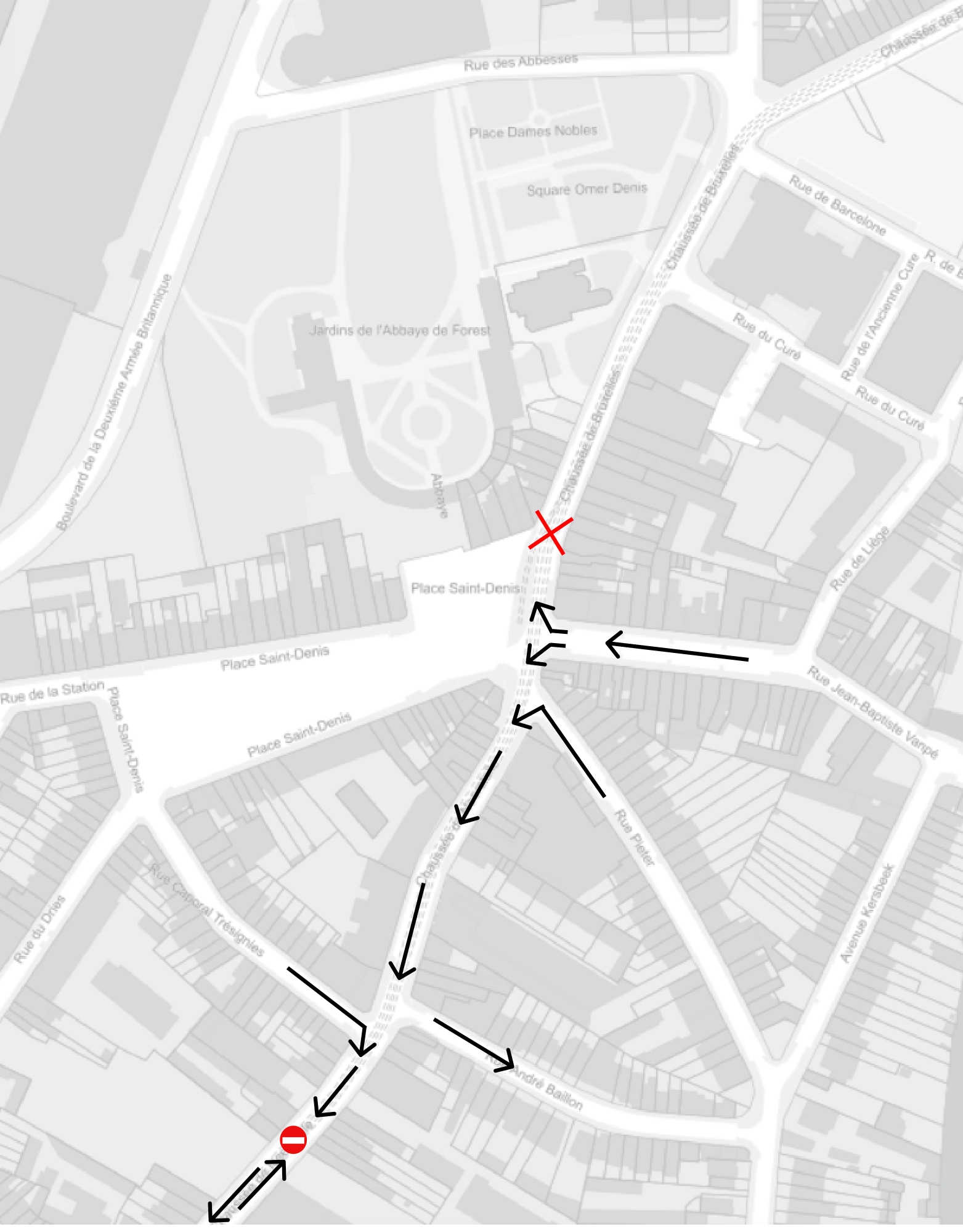 plan de circulation